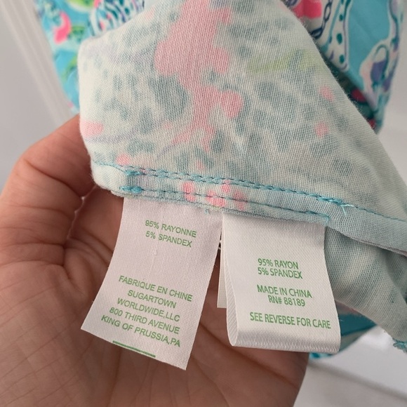 Lilly Pulitzer Kelby‎ Shift Dress size 4 summer vacation travel beach party - Picture 4 of 10